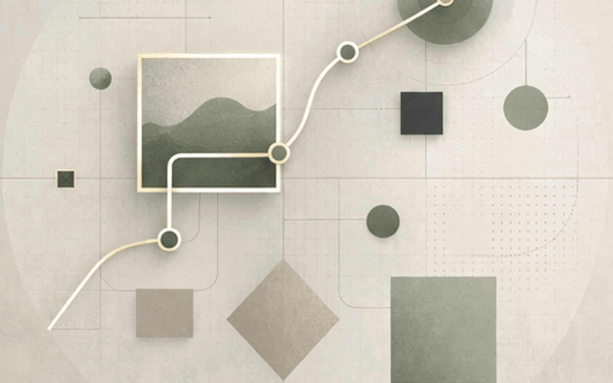 Abstrakte Visualisierung fuer die Identifikation von KI-Use-Cases